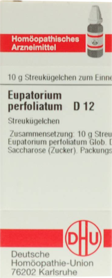 EUPATORIUM PERFOLIATUM D 12 Globuli 10 g