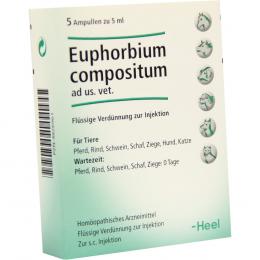 Ein aktuelles Angebot für EUPHORBIUM COMPOSITUM ad us.vet.Ampullen 5 X 5 ml Ampullen Naturheilkunde & Homöopathie - jetzt kaufen, Marke Biologische Heilmittel Heel GmbH.