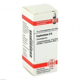 Ein aktuelles Angebot für EUPHORBIUM D 6 Globuli 10 g Globuli Naturheilkunde & Homöopathie - jetzt kaufen, Marke DHU-Arzneimittel GmbH & Co. KG.