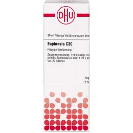 EUPHRASIA C 30 Dilution 20 ml