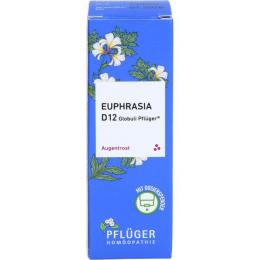 EUPHRASIA D 12 Globuli Pflüger Globulispender 10 g
