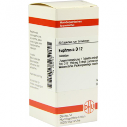 EUPHRASIA D 12 Tabletten 80 St