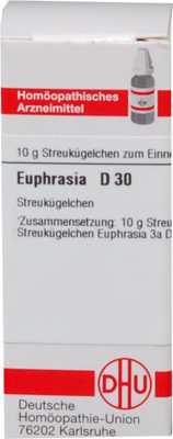 EUPHRASIA D 30 Globuli 10 g