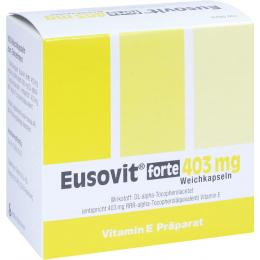 Ein aktuelles Angebot für EUSOVIT forte 403 mg Weichkapseln 100 St Weichkapseln Multivitamine & Mineralstoffe - jetzt kaufen, Marke Strathmann GmbH & Co. KG.
