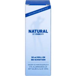 EVERDRY Roll-on Natural ohne Aluminiumsalze 50 ml