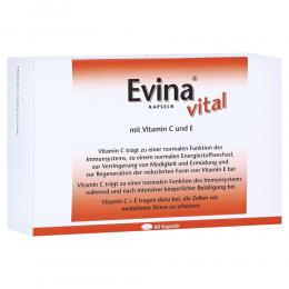 Ein aktuelles Angebot für EVINA vital Kapseln 60 St Kapseln Multivitamine & Mineralstoffe - jetzt kaufen, Marke Rodisma-Med Pharma GmbH.