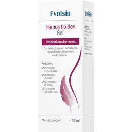 Ein aktuelles Angebot für EVOLSIN Hämorrhoiden Gel 40 ml Gel Hämorrhoiden - jetzt kaufen, Marke Evolsin medical UG (haftungsbeschränkt).
