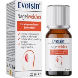 EVOLSIN Nagelweicher f.eingewachse.Zehennägel Lsg. 20 ml