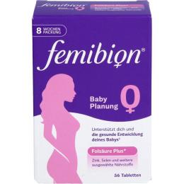 FEMIBION 0 Babyplanung Tabletten 56 St. (7 g)