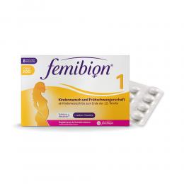 FEMIBION 1 Kinderwunsch+Frühschwangers.o.Jod Tabl. 60 St Tabletten