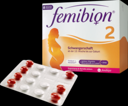 FEMIBION 2 Schwangerschaft Kombipackung 2X56 St