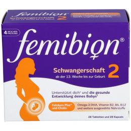 FEMIBION 2 Schwangerschaft Kombipackung 56 St. (46,1 g)