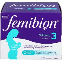FEMIBION 3 Stillzeit Kombipackung 112 St. (110,3 g)