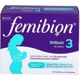 FEMIBION 3 Stillzeit Kombipackung 56 St. (55,1 g)