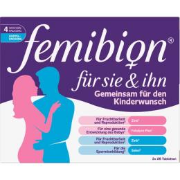 FEMIBION für Sie & Ihn Tabletten 56 St. (27 g)