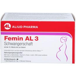 FEMIN AL 3 Schwangerschaft Weichkapseln 90 St.