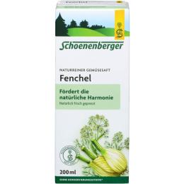 FENCHEL SAFT Schoenenberger Heilpflanzensäfte 200 ml (200 ml)