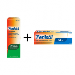 FENISTIL Tropfen 20 ml + FENISTIL Gel 50 g