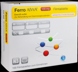 FERRO AIWA 100 mg Filmtabletten 100 St