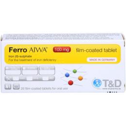 FERRO AIWA 100 mg Filmtabletten 20 St.