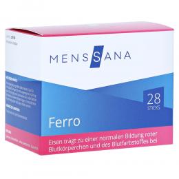 Ein aktuelles Angebot für FERRO MENSSANA Pulver 28 X 2 g Pulver Nahrungsergänzungsmittel - jetzt kaufen, Marke MensSana AG.
