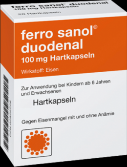 FERRO SANOL duodenal Hartkaps.m.msr.überz.Pell. 100 St