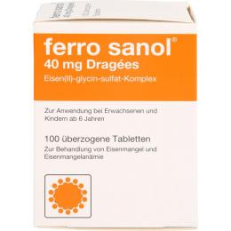 FERRO SANOL überzogene Tabletten 100 St.