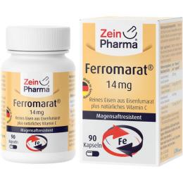 FERROMARAT Eisenfumarat+Acerola magensaftr.Kapseln 90 St.