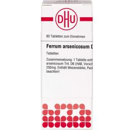 FERRUM ARSENICOSUM D 6 Tabletten 80 St.