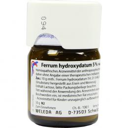 FERRUM HYDROXYDATUM 5% Trituration 50 g Trituration