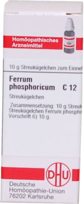 FERRUM PHOSPHORICUM C 12 Globuli 10 g