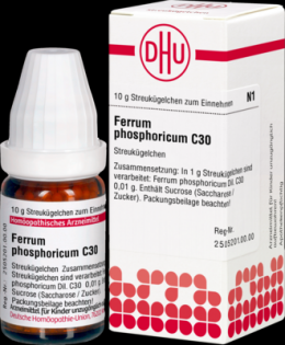 FERRUM PHOSPHORICUM C 30 Globuli 10 g