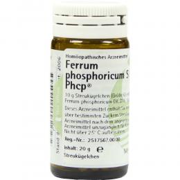 FERRUM PHOSPHORICUM S Phcp Globuli 20 g Globuli