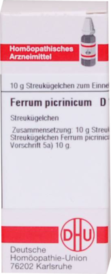 FERRUM PICRINICUM D 12 Globuli 10 g