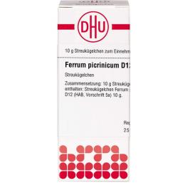 FERRUM PICRINICUM D 12 Globuli 10 g