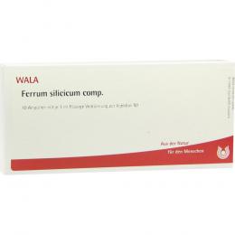 Ein aktuelles Angebot für FERRUM SILICICUM comp.Ampullen 10 X 1 ml Ampullen Naturheilkunde & Homöopathie - jetzt kaufen, Marke WALA Heilmittel GmbH.