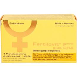 FERTILOVIT For2 plus DHA Kapseln 60 St. (45,5 g)