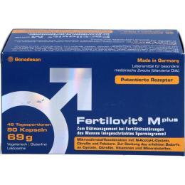 FERTILOVIT M plus Kapseln 90 St. (72 g)
