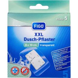FIGO Duschpflaster 8x10 cm XXL 5 St.