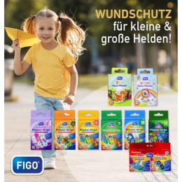 FIGO Kinderpflaster Dinosaurier 10 St.