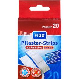 FIGO Pflasterstrips sensitiv Faservlies 20 St.