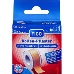 FIGO Rollenpflaster 1,25 cmx5 m Faltschachtel 1 St.