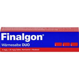 FINALGON Wärmesalbe DUO 4 mg/g + 25 mg/g 20 g