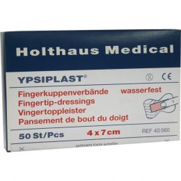 Ein aktuelles Angebot für FINGERKUPPENVERBAND Ypsiplast 4x7 cm wasserf.haut 50 St ohne Verbandsmaterial - jetzt kaufen, Marke Holthaus Medical GmbH & Co. KG.