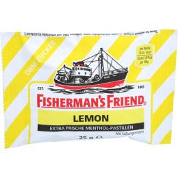 FISHERMANS FRIEND Lemon ohne Zucker Pastillen 25 g (25 g)
