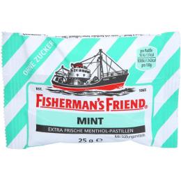 FISHERMANS FRIEND mint ohne Zucker Pastillen 25 g