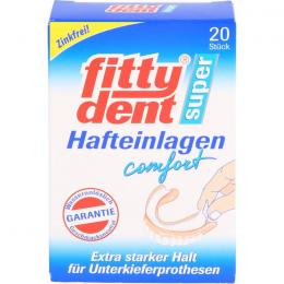 FITTYDENT super Haftkleber Einlagen 20 St.