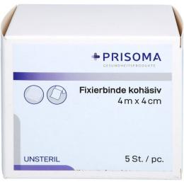 FIXIERBINDE kohäsiv Prisoma 4 cmx4 m 5 St.
