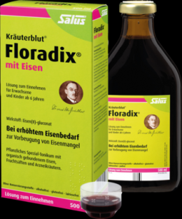 FLORADIX mit Eisen Lösung zum Einnehmen 500 ml