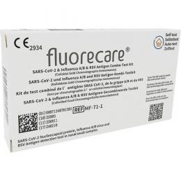 FLUORECARE 4in1Test Covid Antigen Influ.A/B RSV 1 St.